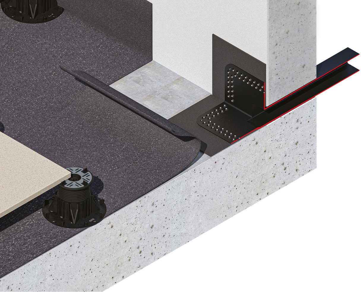 PVC Corner fittings  L 425-90°